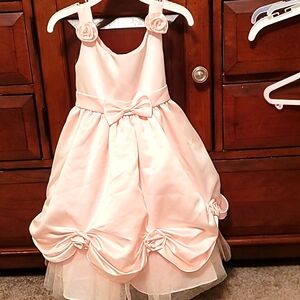 Light pink formal rose dress 3T